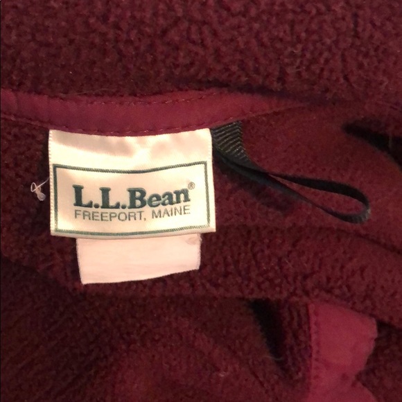 Vintage 90's L.L. Bean Fleece Snap Pullover - Picture 3 of 8